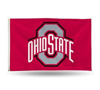 NCAA Banner Bandera 3 pies por 5 pies, Nailon, Ohio State Buckeyes, 3x5 Foot