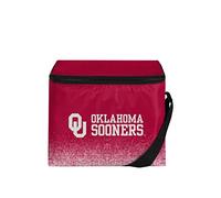 NCAA College Logo del equipo - bolsa para el almuerzo, diseño de gradiente Cooler - capacidad para un 6 Pack, Oklahoma Sooners