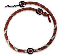 NCAA South Carolina Fighting Gamecocks Classic Spiral Football Necklace