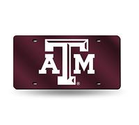 NCAA Texas A&M Aggies - Placa de Metal con Incrustaciones láser