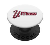 NCAA UMass - Universidad de Massachusetts - UMASVIN1001 PopSockets PopGrip Adhesivo