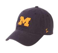 NCAA Zephyr Michigan Wolverines - Gorra Relajada para Hombre, Ajustable, Color del Equipo, Color del Equipo., Talla única
