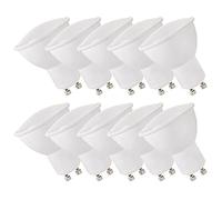NCC-Licht Spectrum - Lote de 10 bombillas LED reflectoras (1,5 W = 22 W, GU10, 120 lm, luz blanca neutra, 4000 K, 120°)