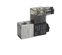NCCNATMHP 2V025-08 dc12v 24v 220v válvula solenoide neumática de Aire 2 Posiciones 2 Puertos Normalmente Cerrada válvula magnética neumática(8mm Hose Pipe,AC110V)