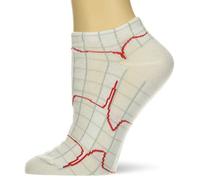 NCD Medical/Prestige Medical 377 Nurse 's Fashion Socks, color blanco