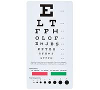 NCD Medical/Prestige Medical 3909 - Tabla optométrica Snellen de bolsillo