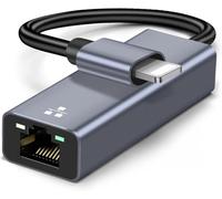 NCGGY Adaptador de iluminación a Ethernet, cable adaptador de red LAN Ethernet RJ45 con conector de 8 pines compatible con i-Phone 13/12/11/XS/XR/X/8/7/i-Pad/i-Pod, Plug and Play, soporta 100 Mbps