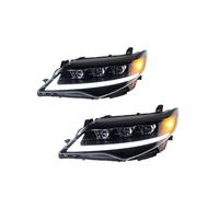NCGLEQVW 2 piezas de luces de coche compatible con Toyota Camry faro 2012 2013 2014 Camry lámpara de cabeza Drl lente de proyector accesorios automotrices Plug and Play