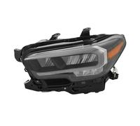 NCGLEQVW Faro delantero negro transparente compatible con Toyota Tacoma 2020 2021 2022 conjunto completo de faros delanteros del lado izquierdo