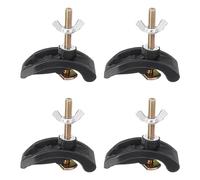 Ncheli 4 x MáQuina de Grabado de Fresado CNC Placa de PresióN Accesorio de Abrazadera Piezas de Ranura en T