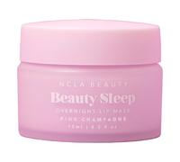 NCLA Beauty Sleep Overnight Lip Mask - Lip Mask for Women - Nourishes and Hydrates with Castor Seed Oil and Shea Butter - Pink Champagne - 0.5 oz