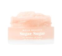 NCLA Beauty Sugar All Natural Lip Scrub - Lip Exfoliator - Made with Sugar, Cocoa and Shea Butter, Agave Nectar - Birthday Cake - 0.5 oz
