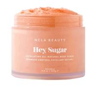 NCLA - Hey, Sugar Natural Body Scrub | Belleza limpia, natural, no tóxica (melocotón)