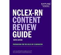 NCLEX-RN Content Review Guide (Tapa blanda) Kaplan Test Prep (Importación USA)