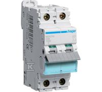 NCN216 Interruptor magnetotérmico 2P C 16A Icn=10000A/Icu=15kA