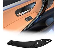 NCOUUOCN Compatible con Manija de la puerta interior BMW 3 4 series F30 F31 F34 F80 F32 F33 F36 F82 F83 Tirador de Puerta (Parte posterior izquierda, Negro)