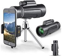 NCRD Telescopio monocular - Monocular de alta potencia 18X62 para observación de aves, IPX7 impermeable HD monocular con trípode hecho FMC BAK4 prisma y materiales ecológicos