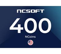 NCSoft Gift Card 400 NCoins NCSoft Key - NORTH AMERICA