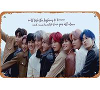 NCT 127 Highway To Heaven 03 - Póster de metal vintage de 8 x 12 pulgadas