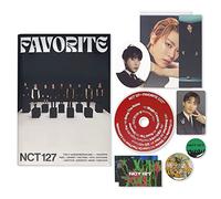 NCT 127 The 3rd Album Repackage [ FAVORITE ] - ( CLASSIC Ver ) Photobook + CD-R + Pendant Card + Postcard + Bookmark + Photo Card + OFFICIAL POSTER