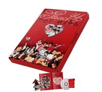 NCT WISH - Álbum de fotos estable [I WISH Ver.] Libro de fotos + CD + tarjeta fotográfica + figura de papel + calcomanía + póster - Nuevo mini álbum sellado