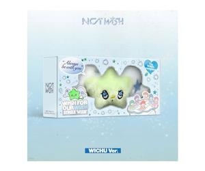 NCT WISH WISH 1st Single Album WICHU Version Package Box+1ea WICHU Keyring+1ea NFC Card+1p PhotoCard+1p Polaroid+3ea Sticker+1ea WICHU Guide+Tracking Sealed