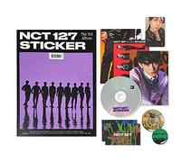 NCT127 The 3rd Album - STICKER [ STICKER ver. ] Booklet + CD-R + Folded Poster + Sticker + Post Card + Photo Card + OFFICIAL POSTER
