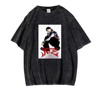 NCTCITY Hombre Mujer Camisetas de Manga Corta Stray Kids Dominate Impreso Casual Retro Lavada T-Shirts Harajuku tee Tops de Algodón Giant BangChan Lee Know Changbin Hyunjin Han Felix Seungmin I.N