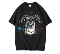 NCTCITY Hombre Mujer Camisetas de Manga Corta Stray Kids Dominate Impreso Unisexo Casual T-Shirts Harajuku tee Tops World Tour BangChan Lee Know Changbin Hyunjin Han Felix Seungmin I.N