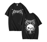 NCTCITY Hombre Mujer Camisetas de Manga Corta Stray Kids Dominate Impreso Unisexo Casual T-Shirts Harajuku tee Tops World Tour BangChan Lee Know Changbin Hyunjin Han Felix Seungmin I.N