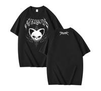 NCTCITY Hombre Mujer Camisetas de Manga Corta Stray Kids Dominate Impreso Unisexo Casual T-Shirts Harajuku tee Tops World Tour BangChan Lee Know Changbin Hyunjin Han Felix Seungmin I.N