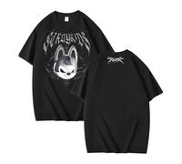 NCTCITY Hombre Mujer Camisetas de Manga Corta Stray Kids Dominate Impreso Unisexo Casual T-Shirts Harajuku tee Tops World Tour BangChan Lee Know Changbin Hyunjin Han Felix Seungmin I.N