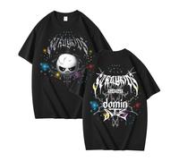 NCTCITY Hombre Mujer Camisetas de Manga Corta Stray Kids Dominate Impreso Unisexo Casual T-Shirts Harajuku tee Tops World Tour BangChan Lee Know Changbin Hyunjin Han Felix Seungmin I.N