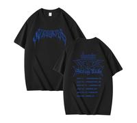 NCTCITY Hombre Mujer Camisetas de Manga Corta Stray Kids Dominate Impreso Unisexo Casual T-Shirts tee Tops para Gira de Conciertos BangChan Lee Know Changbin Hyunjin Han Felix Seungmin I.N