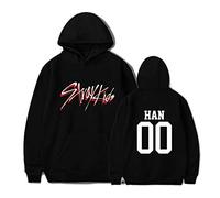 NCTCITY Unisexo Sudaderas con Capucha Stray Kids Hombres Mujeres Abrigos Manga Larga Hoodies Pullover GO生 Impresión Tops