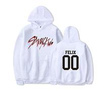 NCTCITY Unisexo Sudaderas con Capucha Stray Kids Hombres Mujeres Abrigos Manga Larga Hoodies Pullover GO生 Impresión Tops