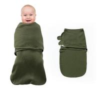 NCTNCX Bolsa para pañales para bebés, de seguridad, algodón, para recién nacidos, con cierre de ajustable, universal, para niñas y niños (verde 0-3 meses)