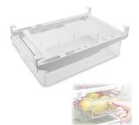 NCTNCX Cajón para frigorífico, cajón extraíble, organizador transparente, sistema de organización para verduras, frutas, huevos, cereales, refrigerador