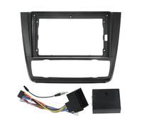 NCTPICLC Cable Adaptador Marco Fascia Radio Coche Kit Tablero Estéreo Android Placa Frontal para Serie 1 E81 E82 E87 E88 2008-2012 Kit Montaje Panel Autoradio(BM07 Auto)