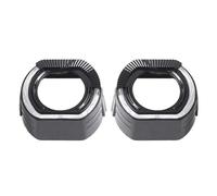 NCTPICLC Faros Luces Delanteras Cubierta De Integrada 2,5 Pulgadas Y 3, Accesorios Decoración Faros LED Con Ojos Ángel Para Lentes Proyector, Cubiertas Coche Faros Faro(2.5inches,B-white yellow)