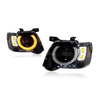 NCTPICLC Faros Luces Delanteras Faros Delanteros De Estilo Coche Faro LED DRL Hid Bi Xenon Accesorios Para Automóviles Para Ford Para Explorer 2006 2007 2008 2009 2010 Faros Faro(Right Hand Drive)