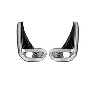 NCTPICLC Faros Luces Delanteras Lámpara Antiniebla LED DRL Luz Circulación Diurna Parachoques Conducción Interruptor Cables Señal Giro Para Toyota Para Hilux Revo Faros Faro(Plating DRL Only)