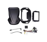 NCTPICLC Navegador GPS Coche Radio Marco Panel Pantalla Unidad Central Tablero 2Din 9 Pulgadas para Ford para Kuga para Escape para C-MAX 2013-2017 Kit Montaje Panel Autoradio(Frame and Cables)