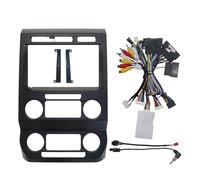 NCTPICLC para Ford para F150 para F250 para Raptor Marco De Coche Adaptador Fascia Caja Canbus Decodificador Android Radio Dash Kit Panel Ajuste Kit Montaje Panel Autoradio(Full Set B BSJ)