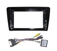 NCTPICLC para Seat para Toledo 2012-2017 2018 Marco Coche Adaptador Fascia Caja Canbus Decodificador Android Radio Dash Kit Panel Ajuste Kit Montaje Panel Autoradio(Frame Cable Canbus A)