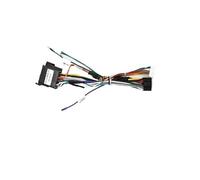 NCTPICLC para VW para Polo 2011-2016 2 DIN Auto Marco Radio Reproductor Coche DVD Tablero Audio Panel Montaje Instalación Fascia Kit Montaje Panel Autoradio(Only Cable)