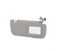 NCTPICLC Parasol Interior Coche con Espejo para Toyota Auris y Corolla 2007-2013, Lado Izquierdo y Derecho, Extensor Visera (Beige Right)