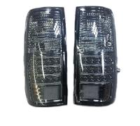 NCTPICLC Pilotos Traseros Accesorios Para Coche 1 Par De Luces Traseras Freno Para Toyota Para Land Para Cruiser Para FJ80 1991-1997 Lámpara Reflectora Señal Giro(Black Shell)