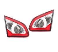 NCTPICLC Pilotos Traseros Luz Trasera Exterior Coche Para Nissan Para Qashqai 2008-2015 Versión UE Accesorios Lámpara Antiniebla Freno Advertencia Funcionamiento(Inner L)