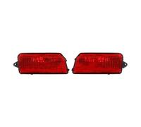 NCTPICLC Tercera Luz De Freno Trasera Para Jeep Para Grand Para Cherokee 2005-2010 Lámpara Antiniebla Reflector Parachoques Trasero Sin Bombilla Trasera Frenos Lente Roja(1 Left and 1 Right)